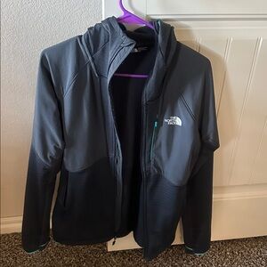 The North Face Charcoal and Black Hoodie